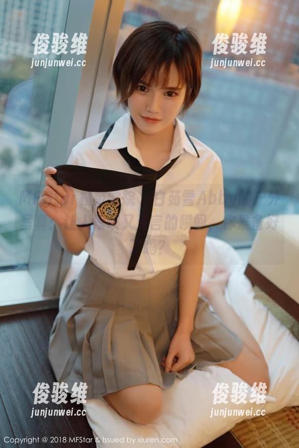 MFStar模范学院 - 白茹雪Abby的户外写真：让人惊叹又无言的瞬间，你准备好了吗？