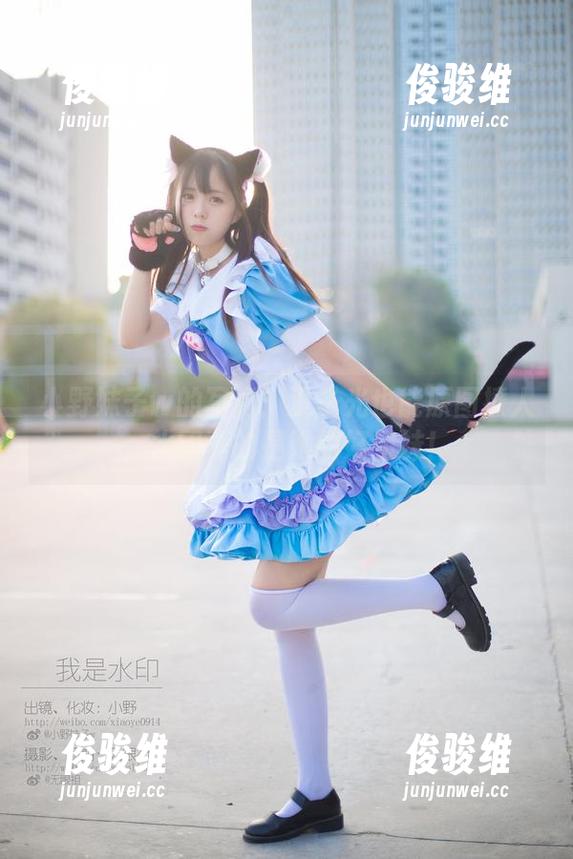 小野妹子w的写真：没圣光也能原图撩人，水印真的是她的好姐妹！