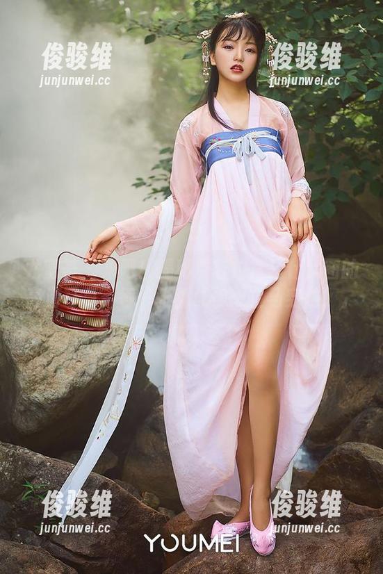 尤蜜荟 - 来吧！揭秘费若拉宫廷仕女图的高清写真，每一张都让你想立马穿越！」