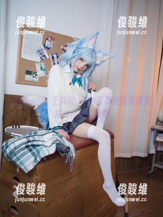 定制一瞬，王胖胖u黑色写真把暗夜的美描述得淋漓尽致